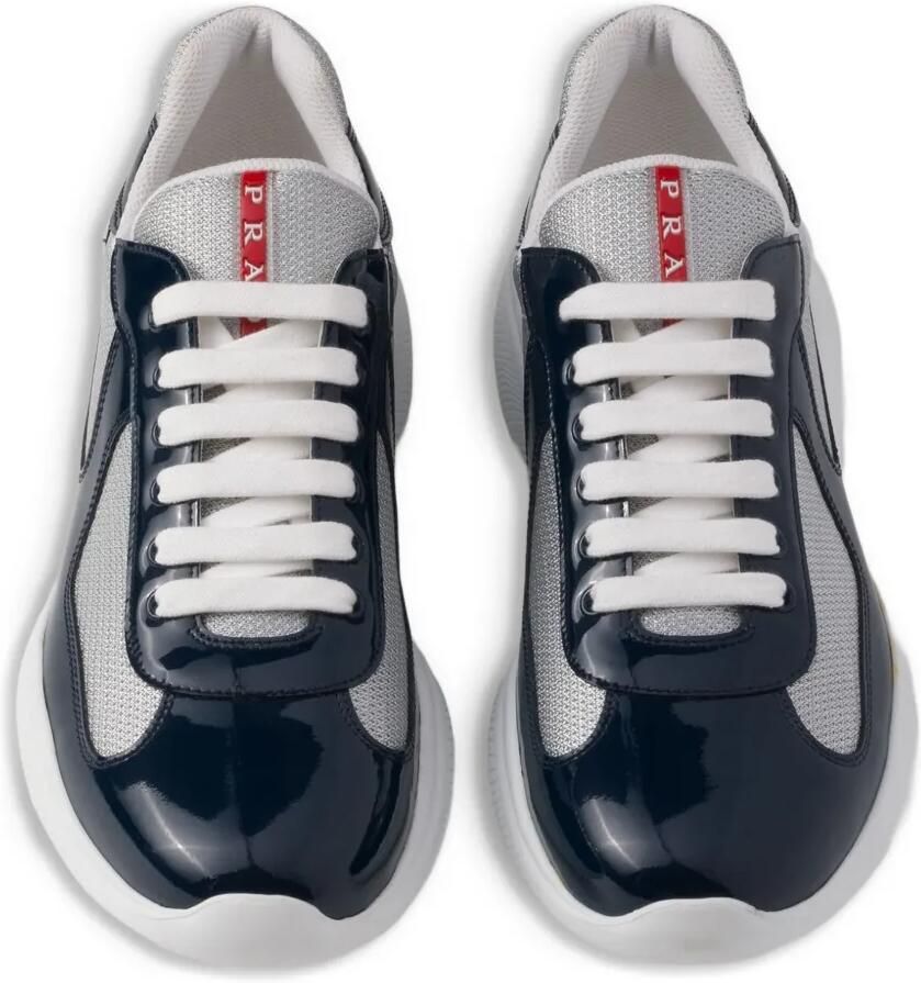 Prada America's Cup chunky sneakers met vlakken Blauw - Foto 2