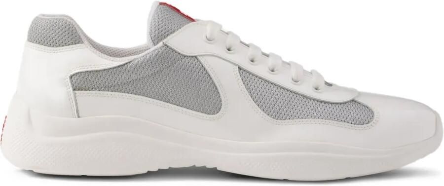 Prada America's Cup hardloopschoenen met mesh Wit