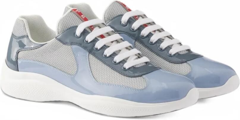 Prada America's Cup lace-up sneakers Blauw - Foto 5
