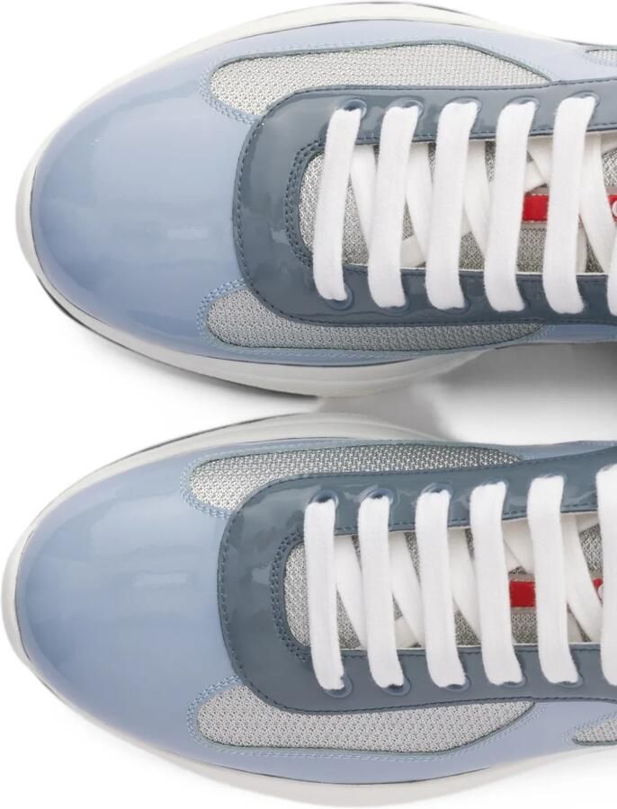 Prada America's Cup lace-up sneakers Blauw - Foto 3