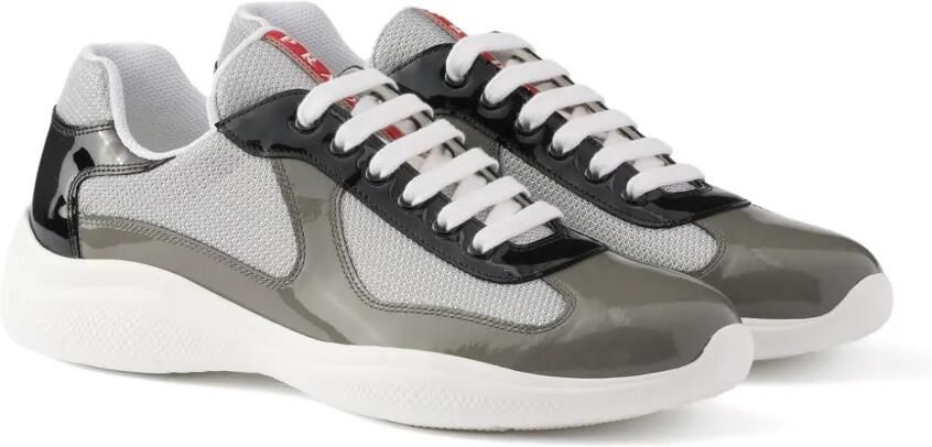 Prada America's Cup lace-up sneakers Grijs - Foto 5