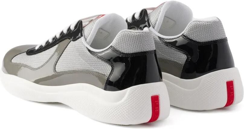 Prada America's Cup lace-up sneakers Grijs - Foto 4