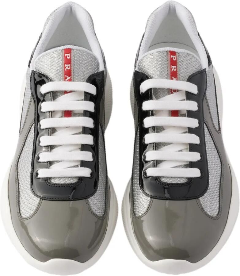 Prada America's Cup lace-up sneakers Grijs - Foto 2