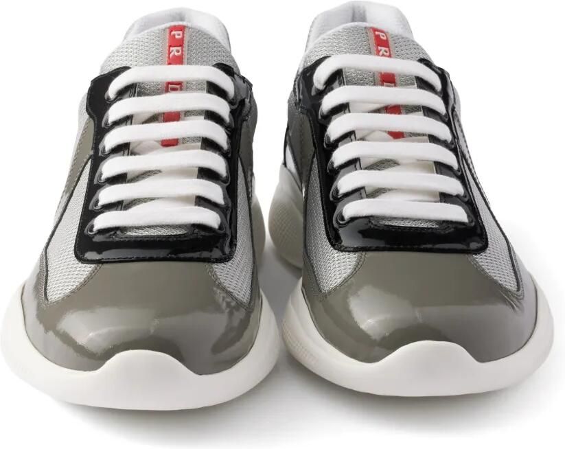 Prada America's Cup lace-up sneakers Grijs - Foto 3