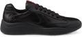 Prada America's Cup nappa leren sneakers Zwart - Zwart