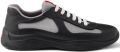 Prada America's Cup sneakers met logopatch Zwart - Zwart
