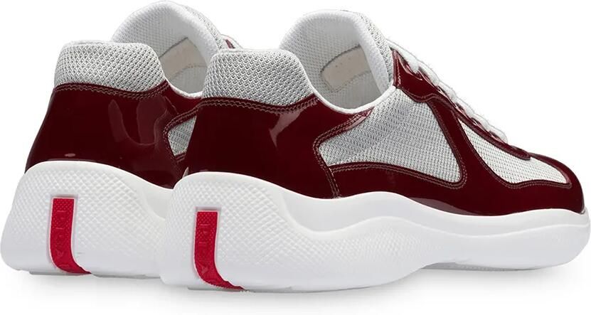 Prada America's Cup sneakers met vlakken Rood - Foto 4