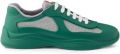Prada America's Cup sneakers van fietsstof en rubber Groen - Groen