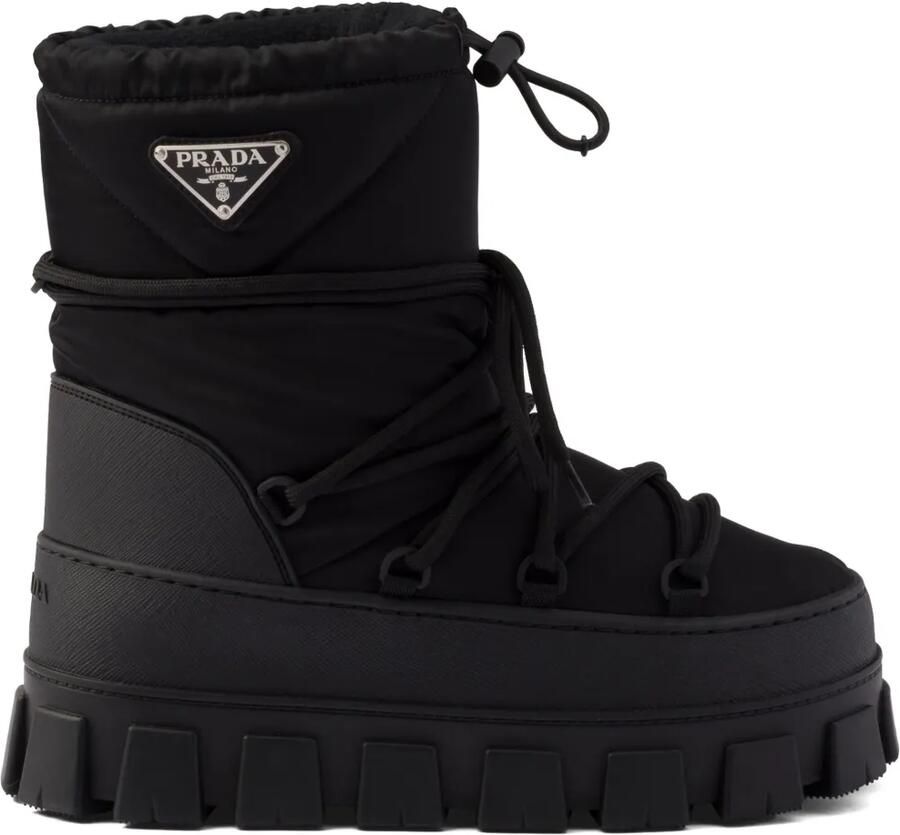 Prada Aprés-ski laarzen Zwart
