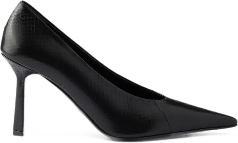 Prada Ayres leren pumps met puntige neus Zwart