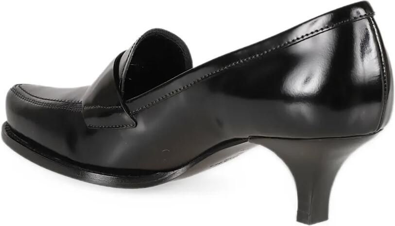 Prada brushed leather loafers Zwart - Foto 3