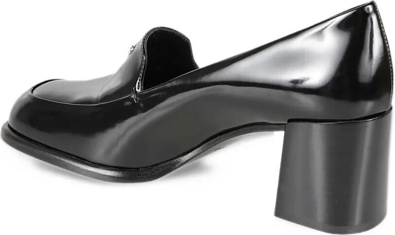 Prada brushed leather loafers Zwart - Foto 3