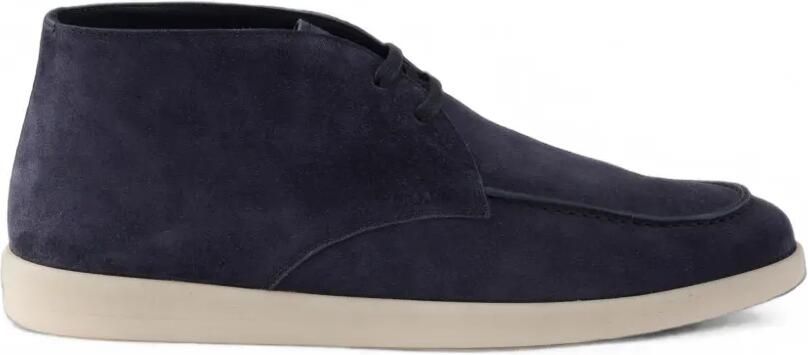 Prada Chukka suède laarzen Blauw