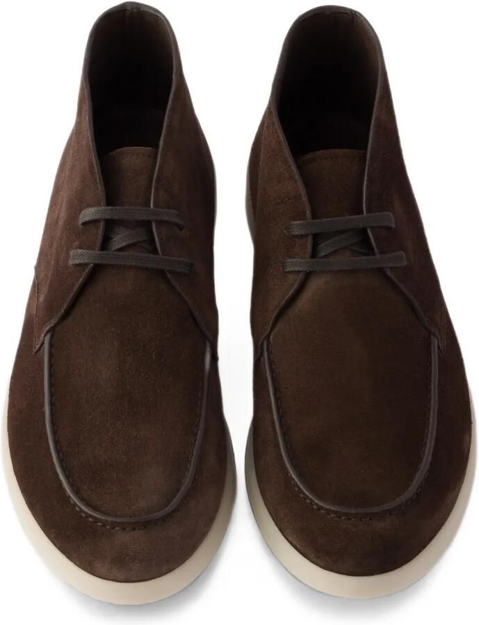 Prada Chukka suède laarzen Bruin - Foto 2