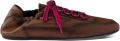 Prada Collaps nappa leren sneakers met haken Bruin - Bruin