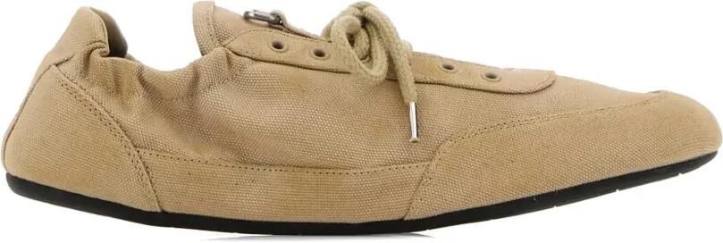 Prada Collapse canvas sneakers Beige