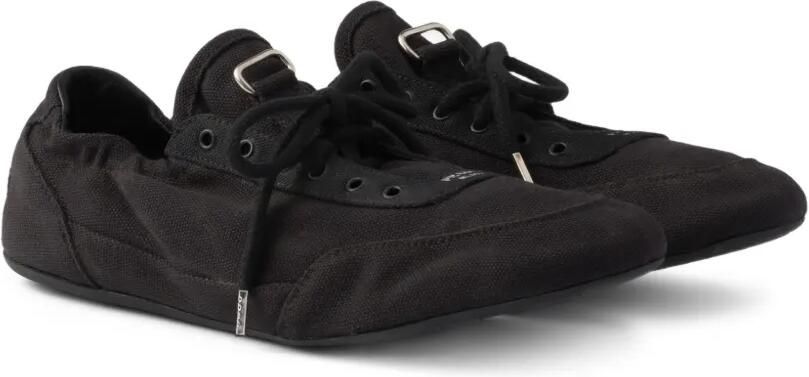 Prada Collapse canvas sneakers Zwart