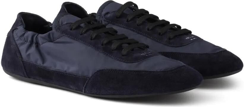 Prada Collapse Re-Nylon suède sneakers Blauw - Foto 5