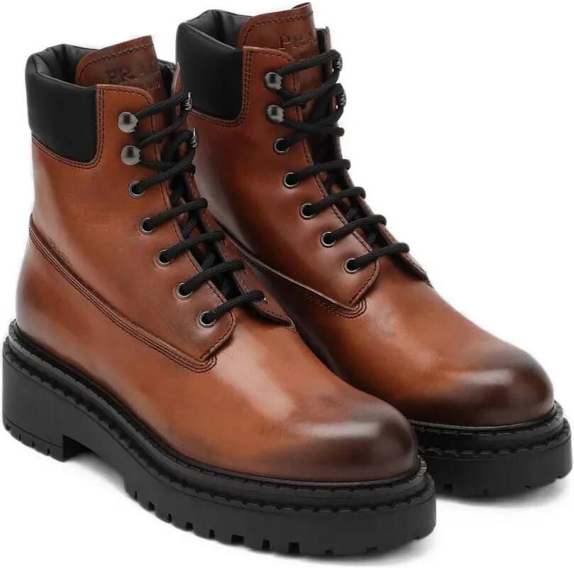 Prada Combat boots Bruin - Foto 3
