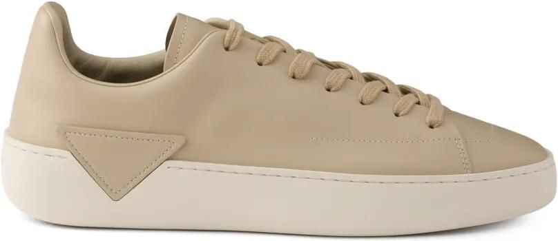 Prada Court leren sneakers Beige