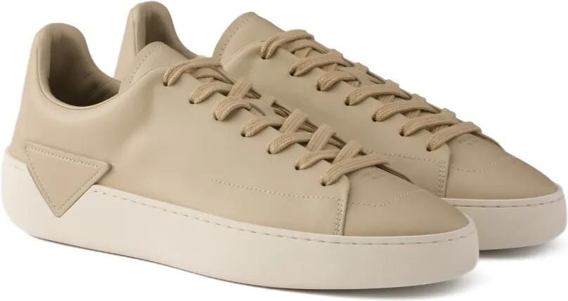 Prada Court leren sneakers Beige - Foto 4