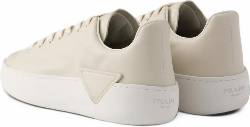 Prada Court leren sneakers Beige - Foto 5