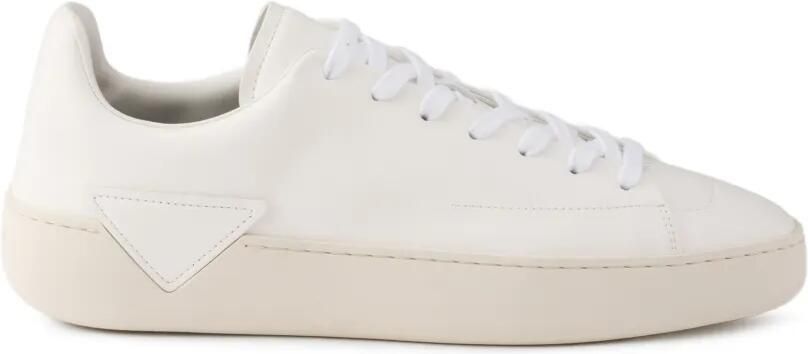 Prada Court leren sneakers Wit