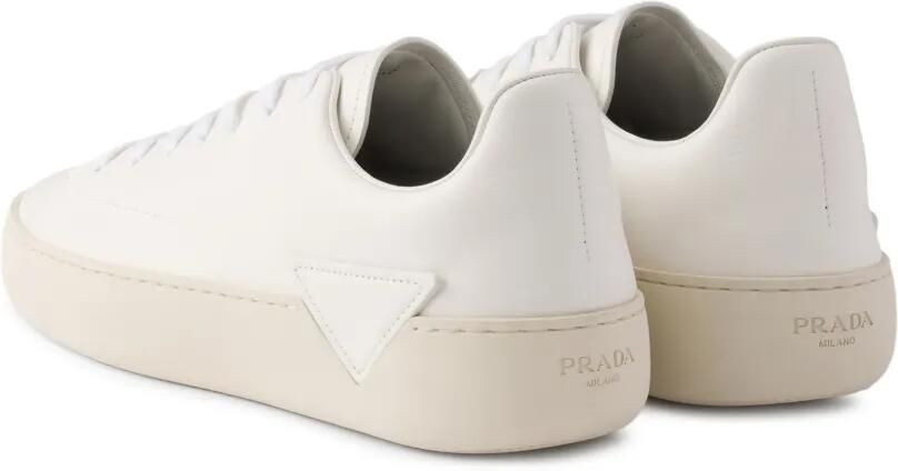 Prada Court leren sneakers Wit - Foto 5