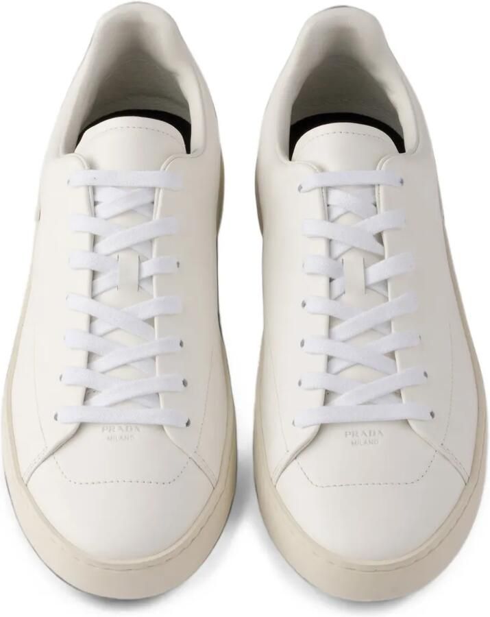 Prada Court leren sneakers Wit - Foto 2