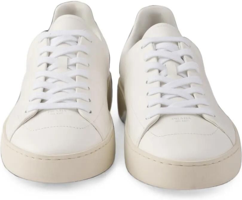 Prada Court leren sneakers Wit - Foto 3