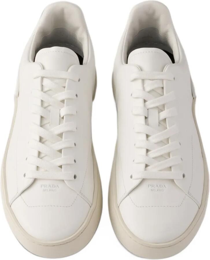 Prada Court leren sneakers Wit - Foto 2