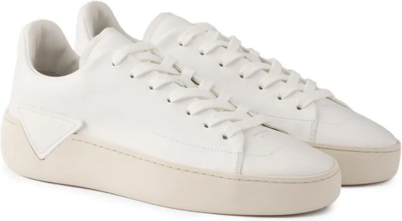Prada Court leren sneakers Wit - Foto 4