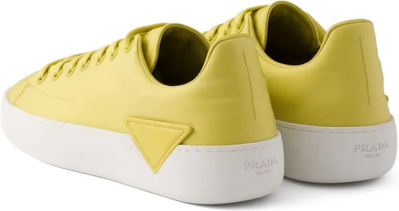 Prada Court Re-Nylon sneakers Geel - Foto 5