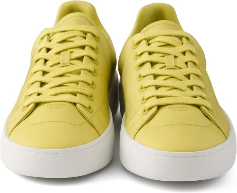 Prada Court Re-Nylon sneakers Geel - Foto 3