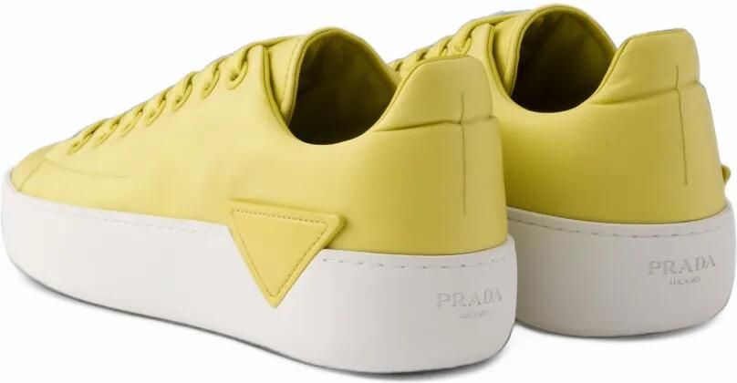 Prada Court Re-Nylon sneakers Geel - Foto 5