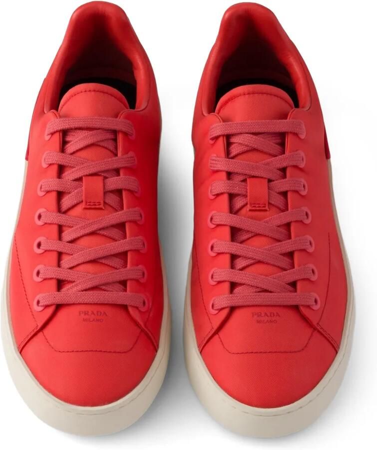 Prada Court Re-Nylon sneakers Rood - Foto 2