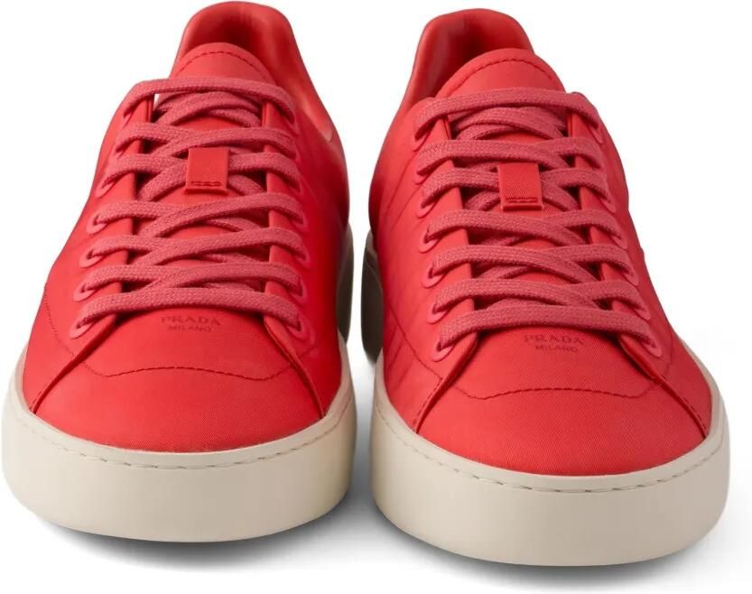 Prada Court Re-Nylon sneakers Rood - Foto 3