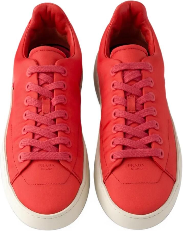 Prada Court Re-Nylon sneakers Rood - Foto 2