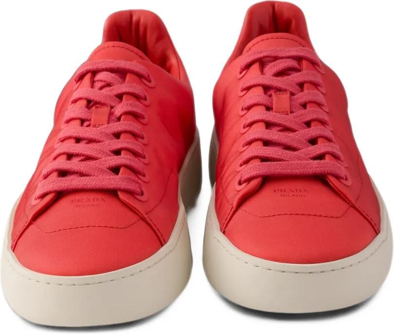 Prada Court Re-Nylon sneakers Rood - Foto 3