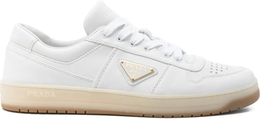Prada Downtown sneakers Wit
