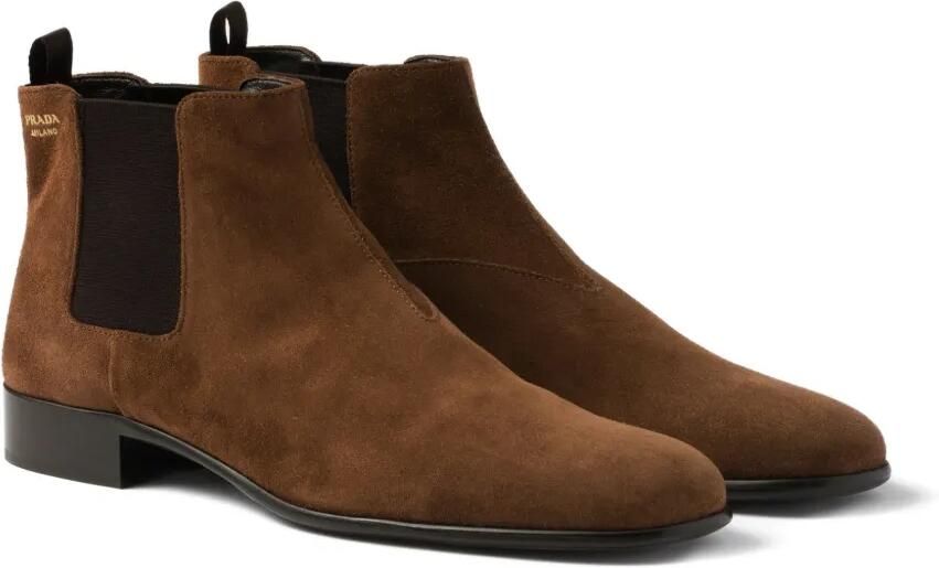 Prada Elastische laarzen Bruin