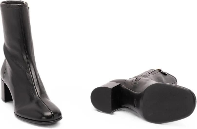 Prada Enkellaarzen met logoplakkaat Zwart - Foto 5