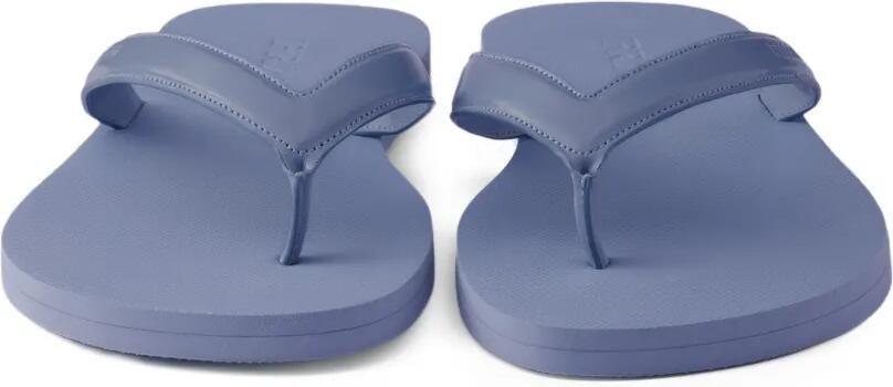 Prada Geborstelde leren teenslippers Blauw - Foto 3