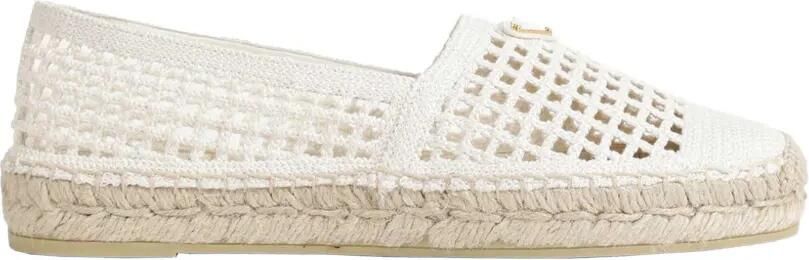 Prada Gehaakte espadrilles Beige