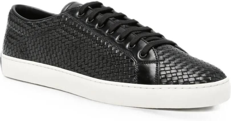 Prada Intreccio geweven sneakers Zwart - Foto 2