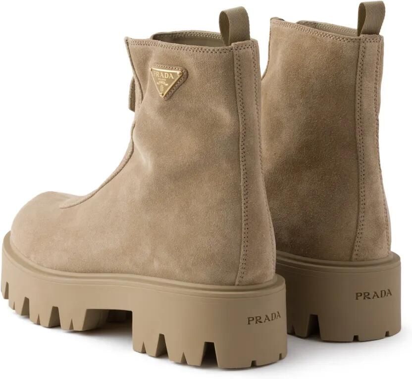 Prada Laarzen met rits Bruin - Foto 2