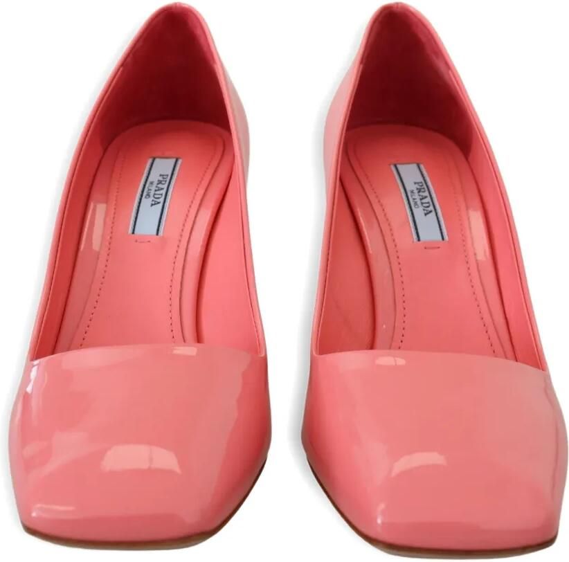 Prada Lakleren pumps Roze - Foto 2