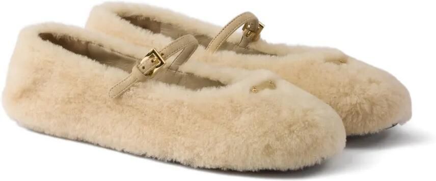 Prada Lammy ballerina's Beige - Foto 5
