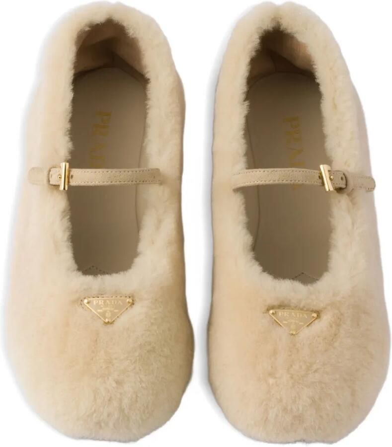 Prada Lammy ballerina's Beige - Foto 2