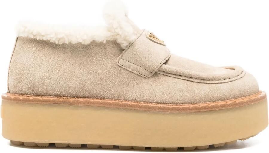 Prada Lammy loafers Beige